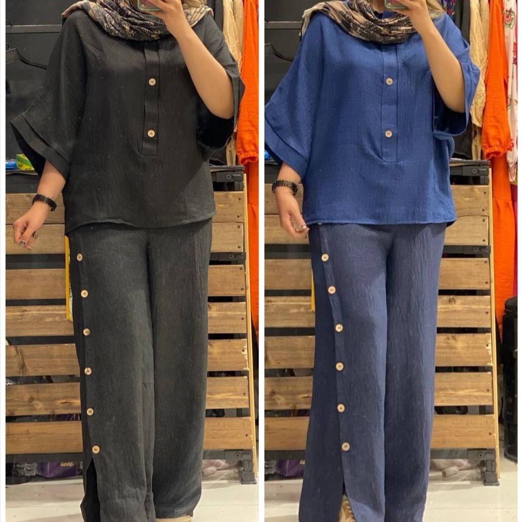 مشخصات ست شومیز شلوار مونیکا