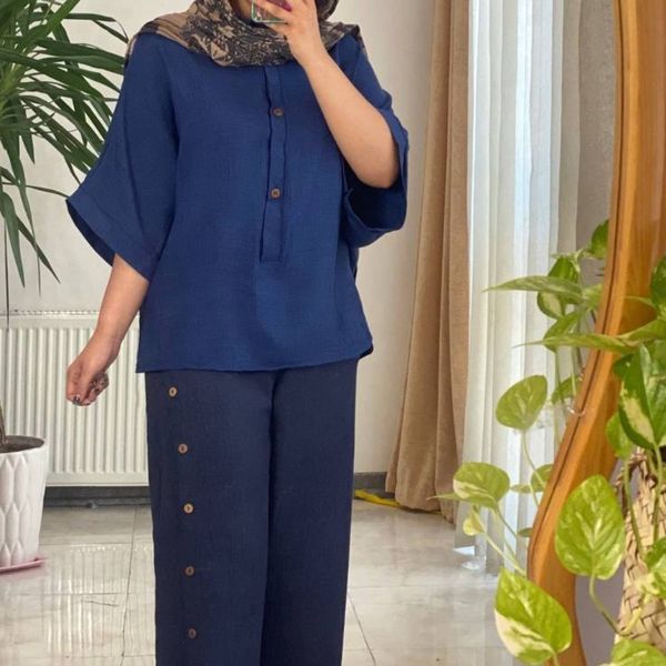 ست شومیز شلوار مونیکا