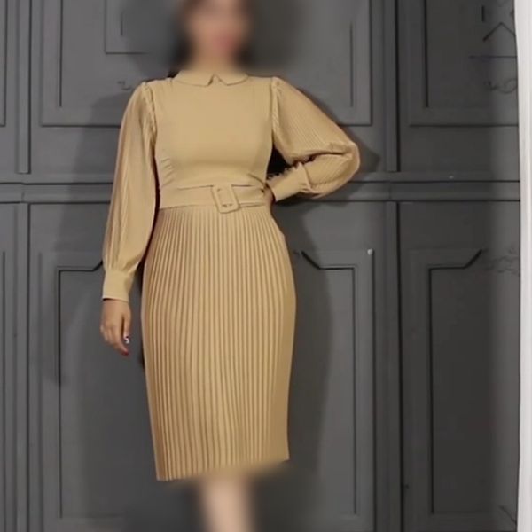 پیراهن زنانه مجلسی پلیسه