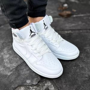 کفش نایک جردن ساقدار زنانه رنگ سفید