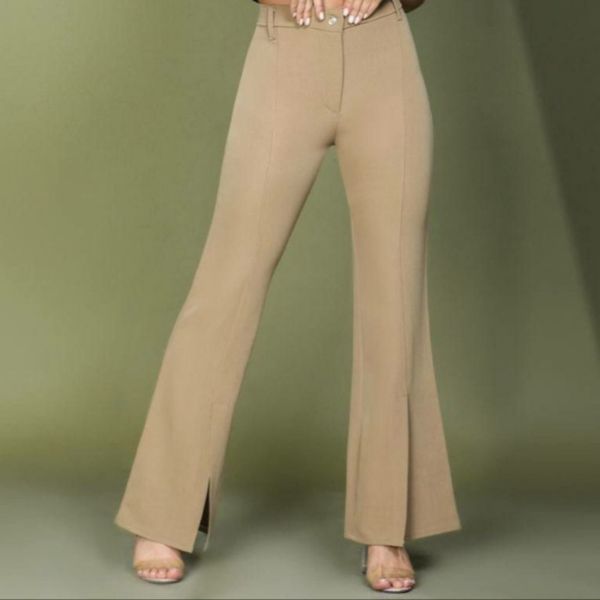 شلوار زنانه مازراتی جلو چاکدار