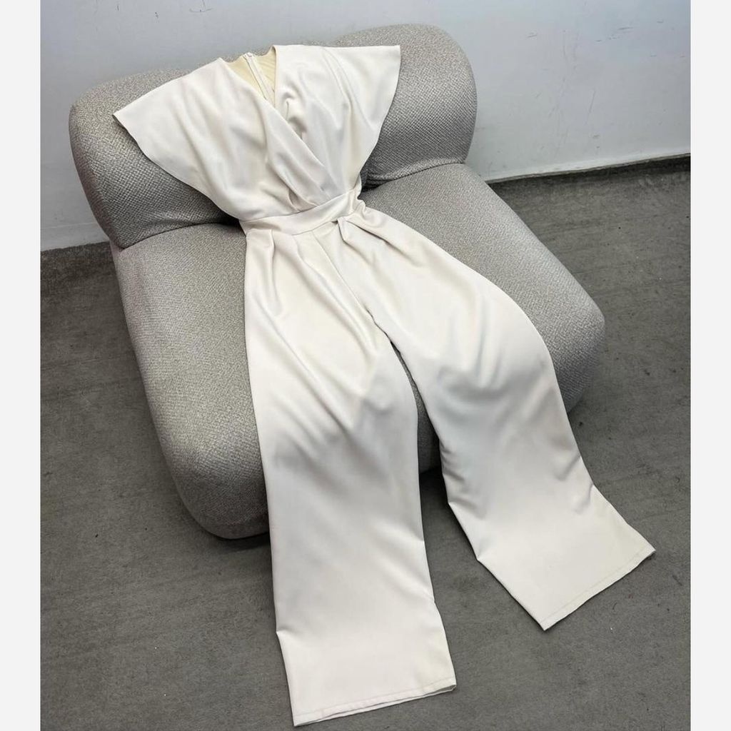 قیمت ارزان اورال مجلسی زنانه ضربدری کرپ سرهمی