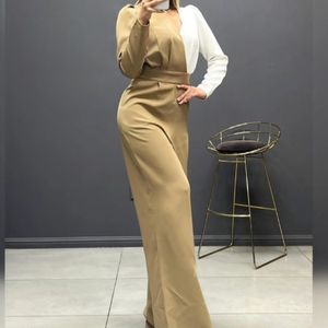 فروش اینترنتی اورال مجلسی پوشیده زنانه سرهمی کرپ مازراتی دو رنگ