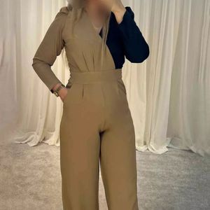 خرید انلاین اورال مجلسی پوشیده زنانه سرهمی کرپ مازراتی دو رنگ