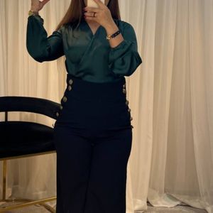 خرید انلاین شومیز مجلسی زنانه ساتن جدید سایز 36 تا 42