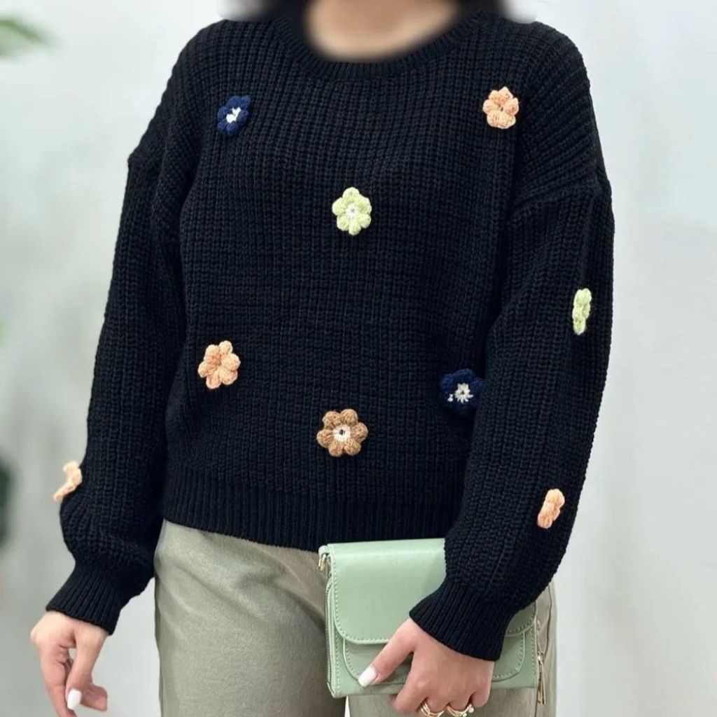 خرید اینترنتی بلوز بافت نیلما