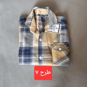 مشخصات پیراهن پسرانه وارداتی چهارخانه مناسب استایل روزمره و مهمانی