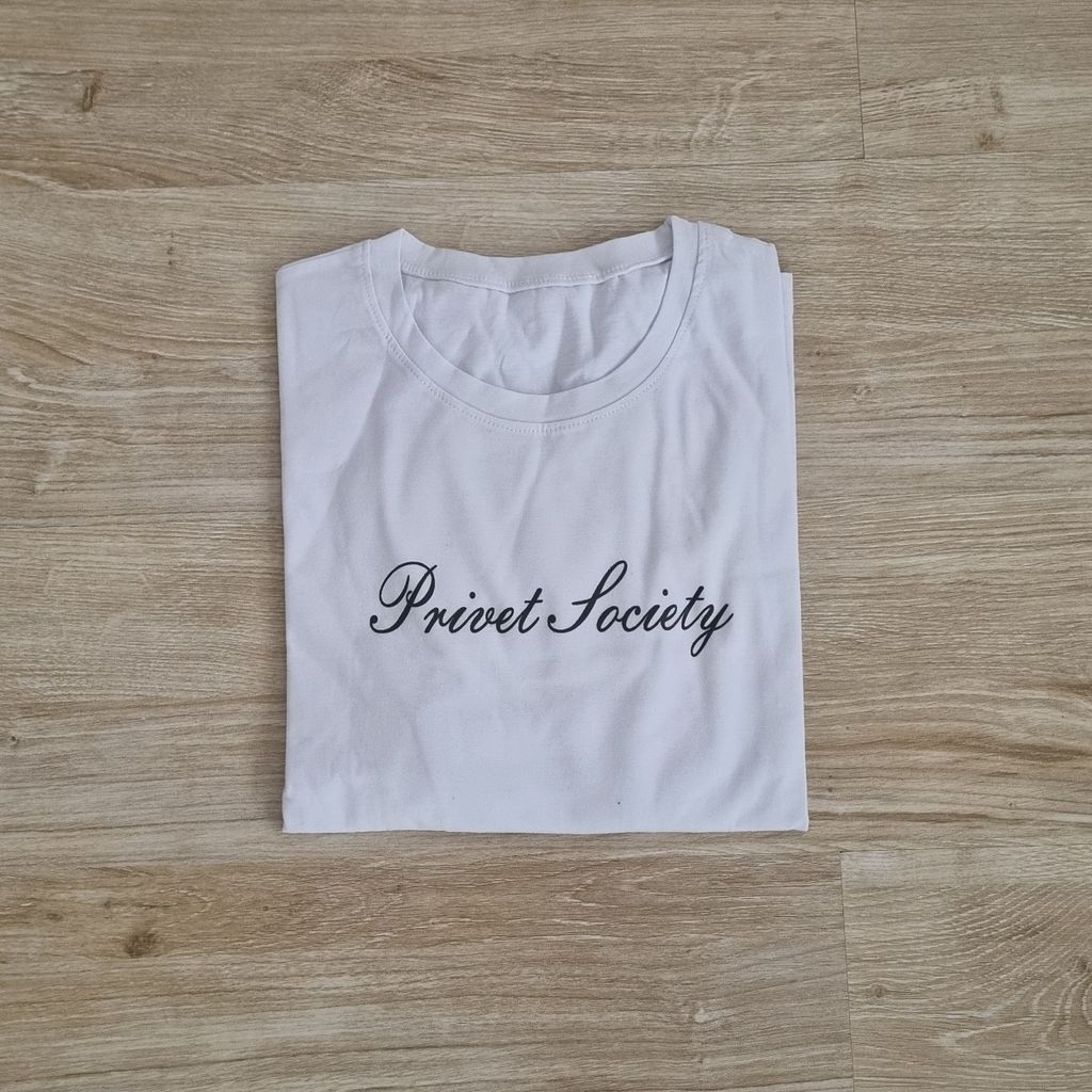 قیمت ارزان بلوز زنانه نخ پنبه آستین بلند طرح نوشته مناسب استایل اسپورت