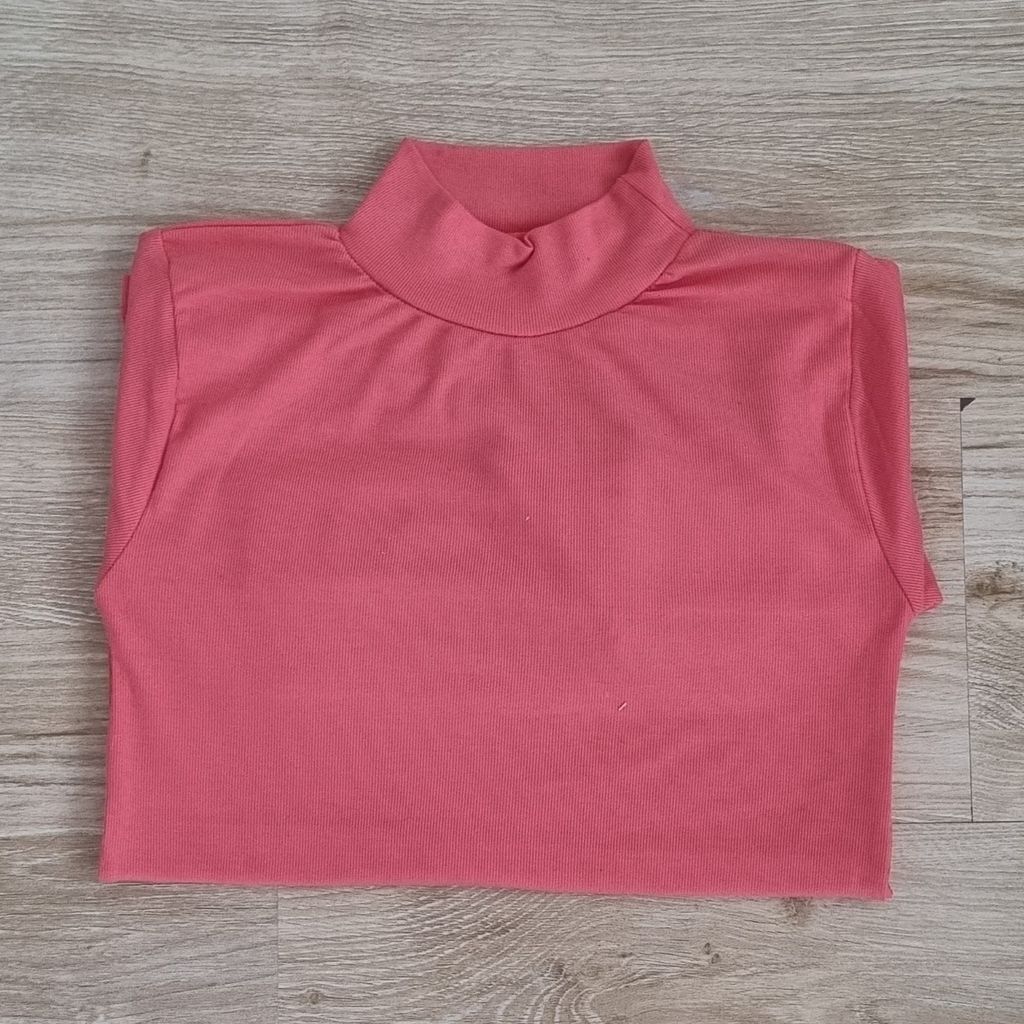 خرید آنلاین بلوز زنانه یقه سه سانت آستین فینگردار کبریتی فول کشی