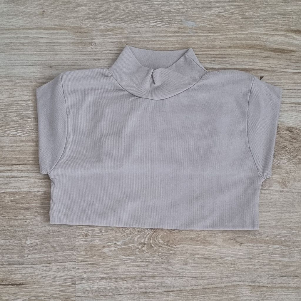 خرید آنلاین بلوز زنانه یقه سه سانت آستین فینگردار کبریتی فول کشی