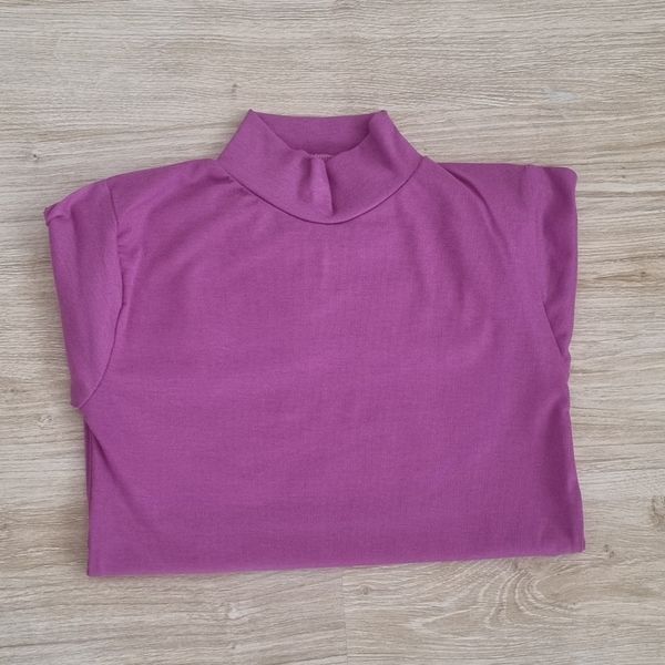 بلوز زنانه یقه سه سانت آستین فینگردار کبریتی فول کشی