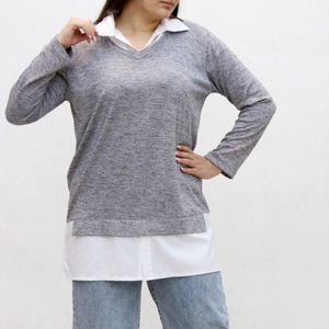 خرید انلاین شومیز مجلسی زنانه بیگ سایز با استایل شیک