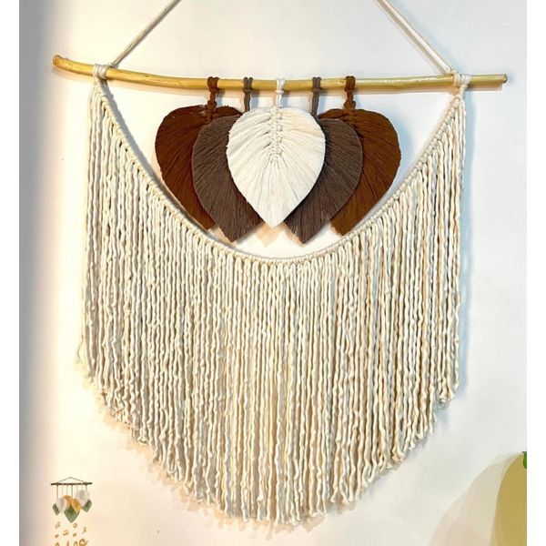 اویز‌برگ مکرومه ریسه ای مدل تولد