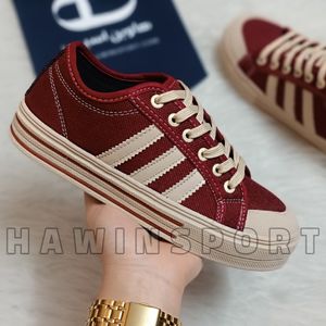 فروش اینترنتی ونس زنانه و دخترانه آدیداس زرشکی