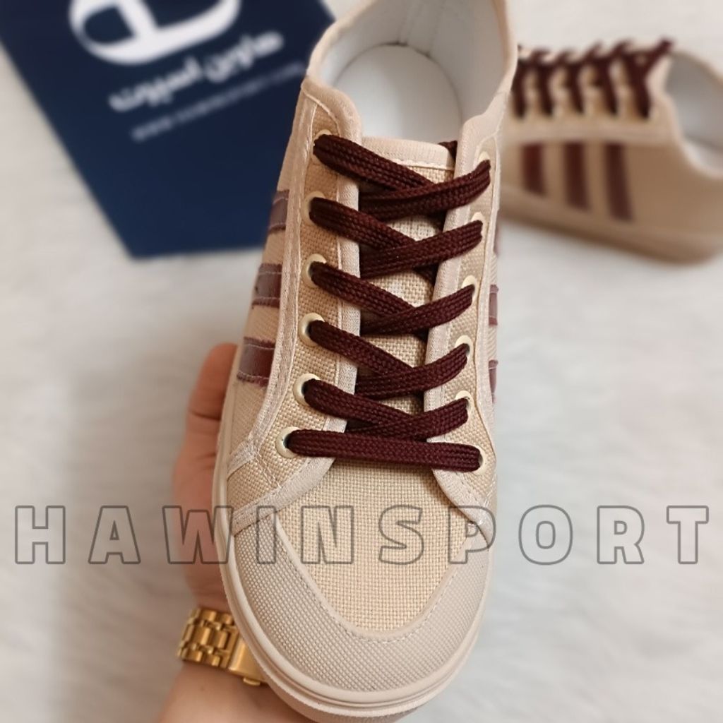 خرید آنلاین ونس زنانه و دخترانه آدیداس کرم