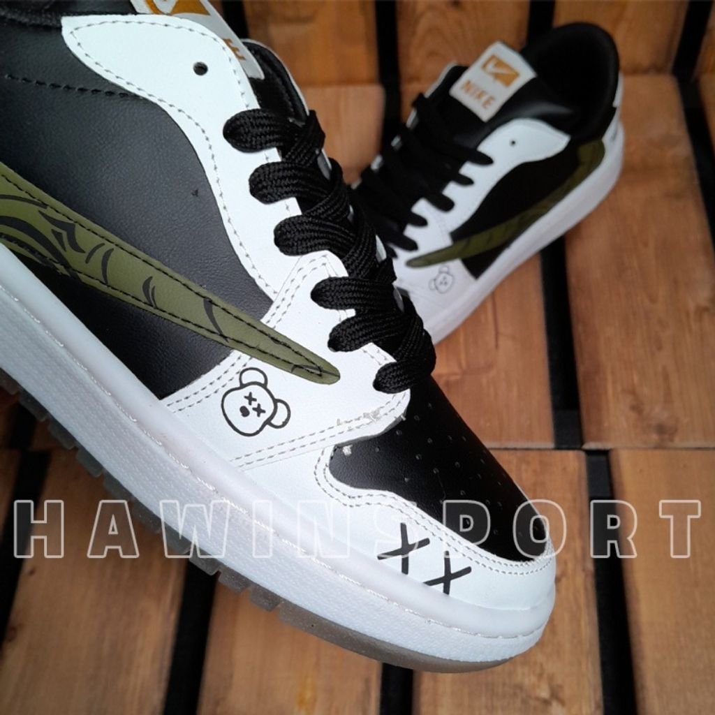 قیمت کتانی مردانه نایک جردن ترویس پاندا سبز