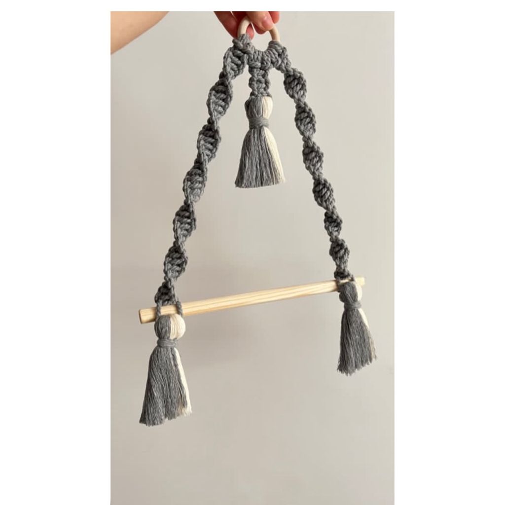 خرید آنلاین نگهدارنده مکرومه حوله و دستمال کاربردی