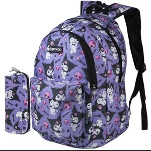 فروش اینترنتی کوله پشتی کورومی بنفش فانتزی برند Baxon