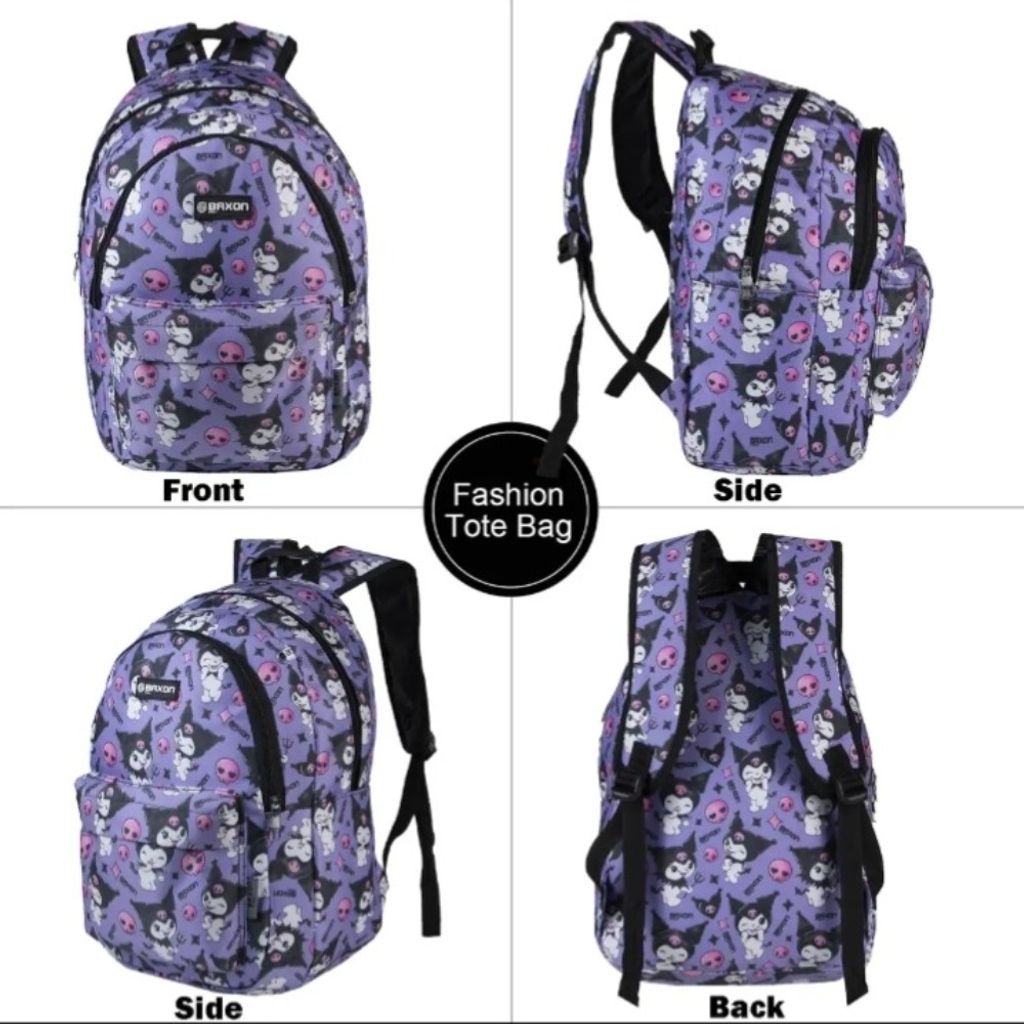 قیمت کوله پشتی کورومی بنفش فانتزی برند Baxon