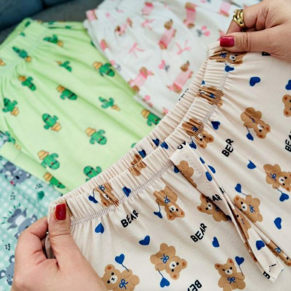 لباس راحتی ست تیشرت و شلوار زنانه پینترستی