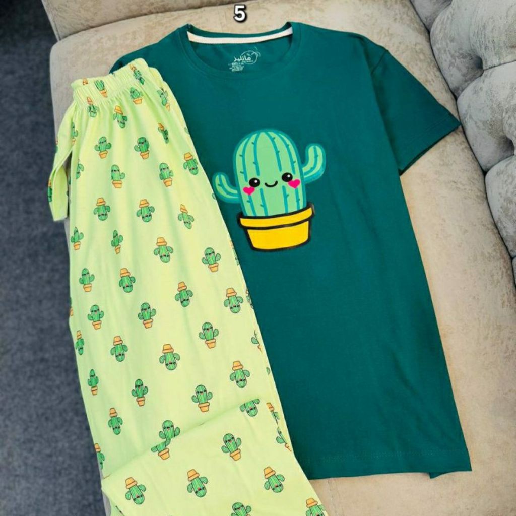 قیمت ارزان لباس راحتی ست تیشرت و شلوار زنانه پینترستی