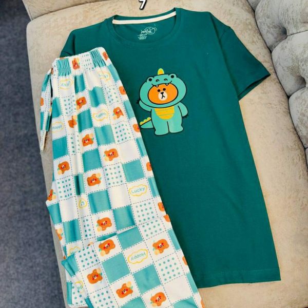 لباس راحتی ست تیشرت و شلوار زنانه پینترستی