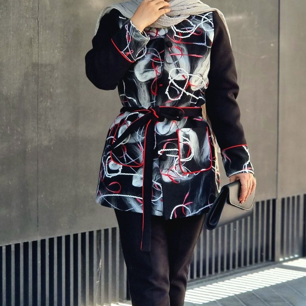 خرید اینترنتی پالتو فوتر زنانه