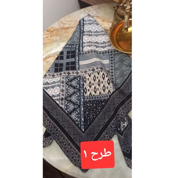 روسری نخی قواره 100 طرح های خاص و رنگبندی متنوع برای استایل روزمره و مجلسی