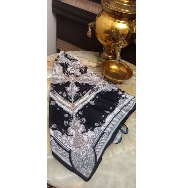 روسری نخی قواره 100 طرح های خاص و رنگبندی متنوع برای استایل روزمره و مجلسی