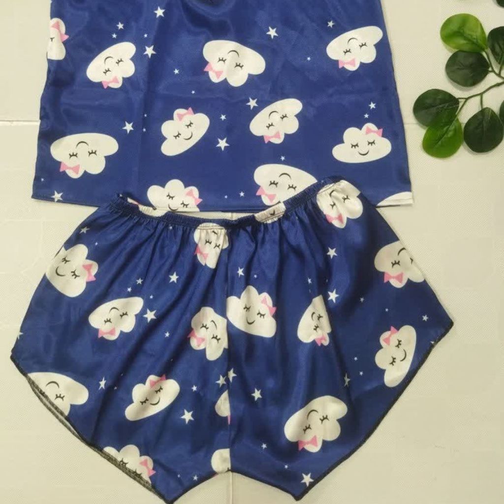 قیمت تاپ و شورتک ساتن