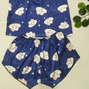 قیمت تاپ و شورتک ساتن