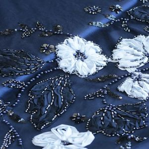 خرید اینترنتی قیمت پارچه تور گلدوزی 1189