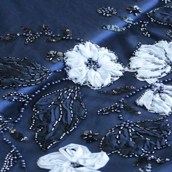 پارچه تور گلدوزی 1189