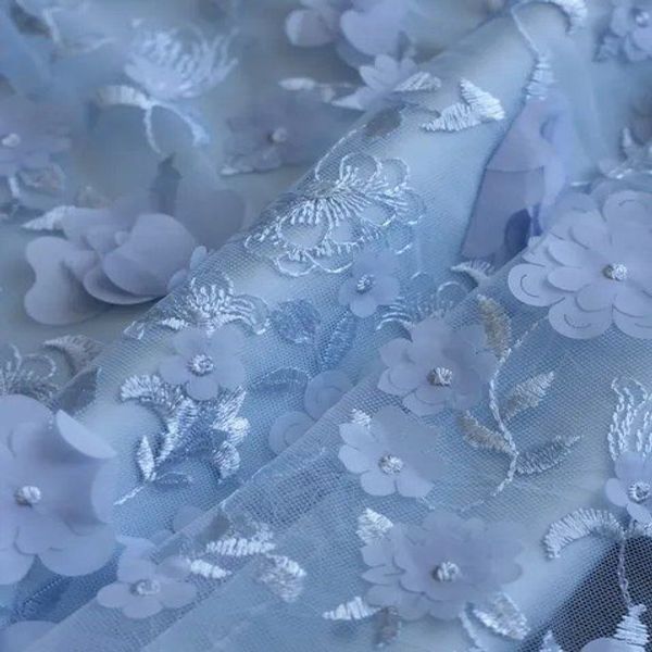 پارچه تور دانتل اپلیکه 1165