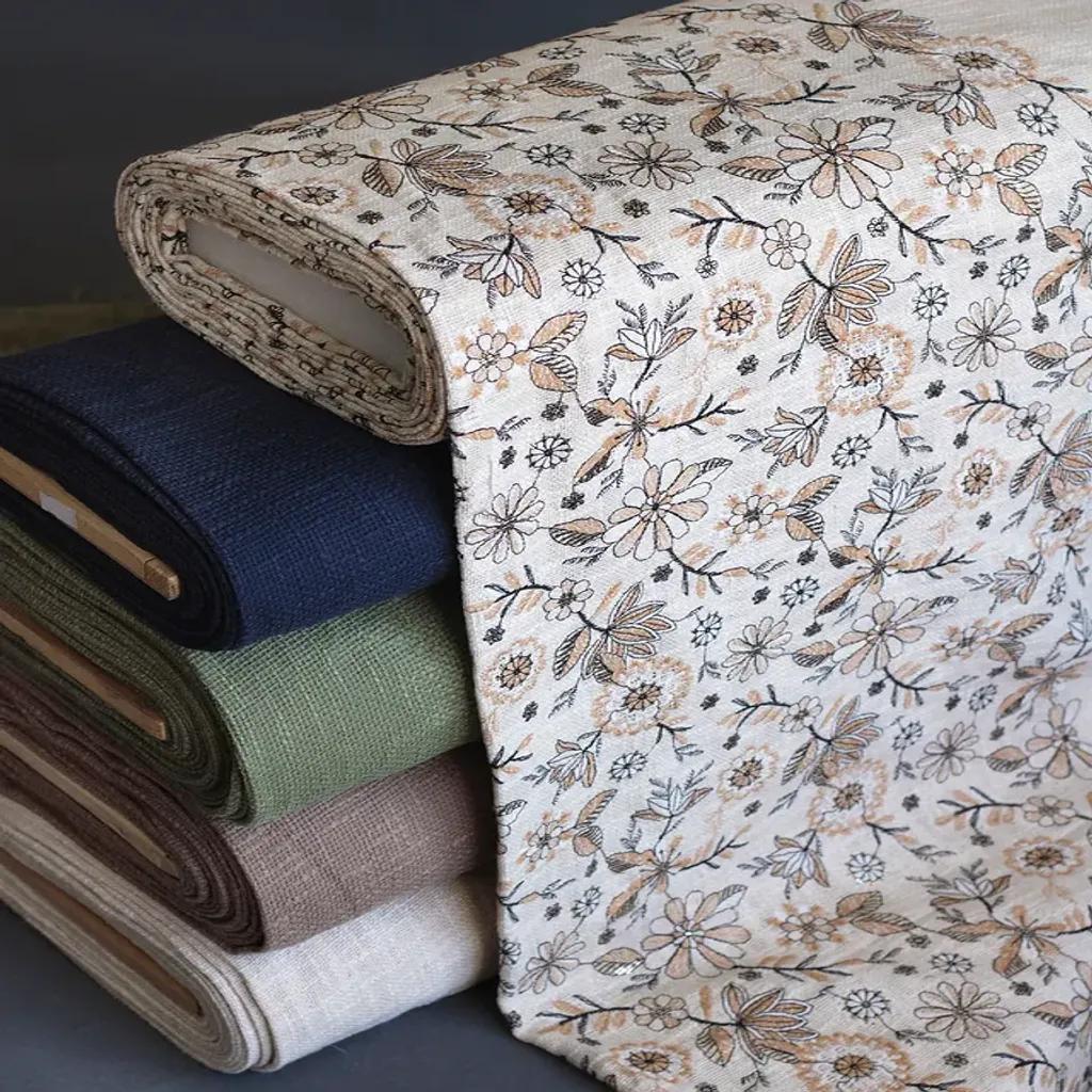 خرید اینترنتی قیمت پارچه جوت سوزن‌دوزی هندی 1146