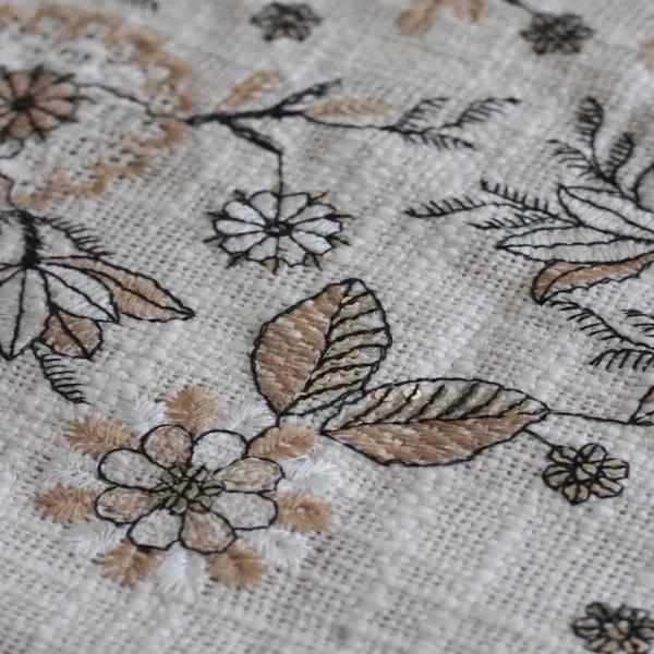 پارچه جوت سوزن‌دوزی هندی 1146