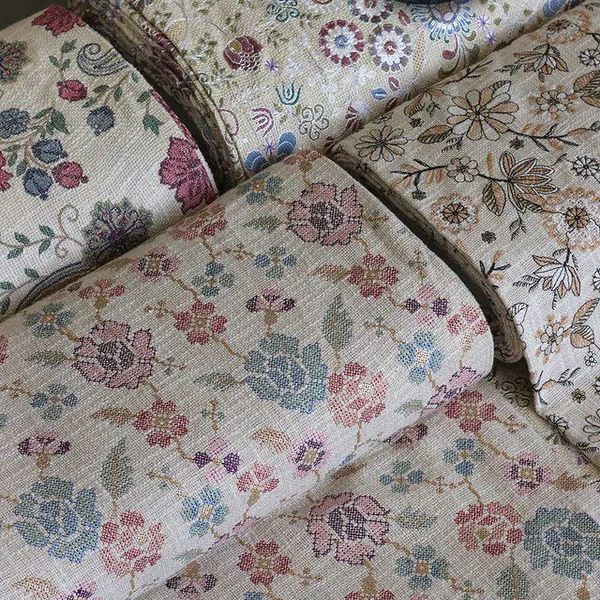 پارچه جوت سوزن‌دوزی هندی 1146