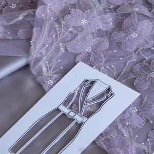 خرید اینترنتی قیمت پارچه دانتل تور دوزی 1137