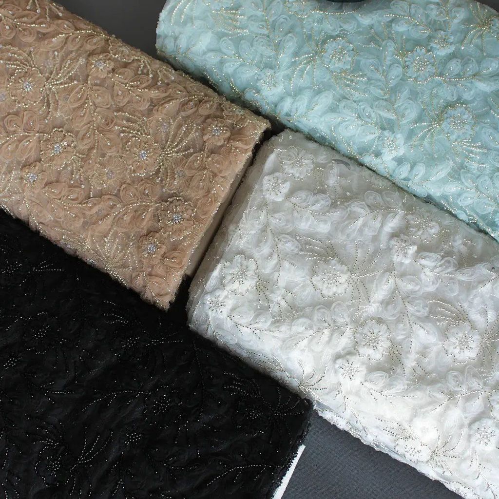 خرید اینترنتی قیمت پارچه تور رمانی 1072