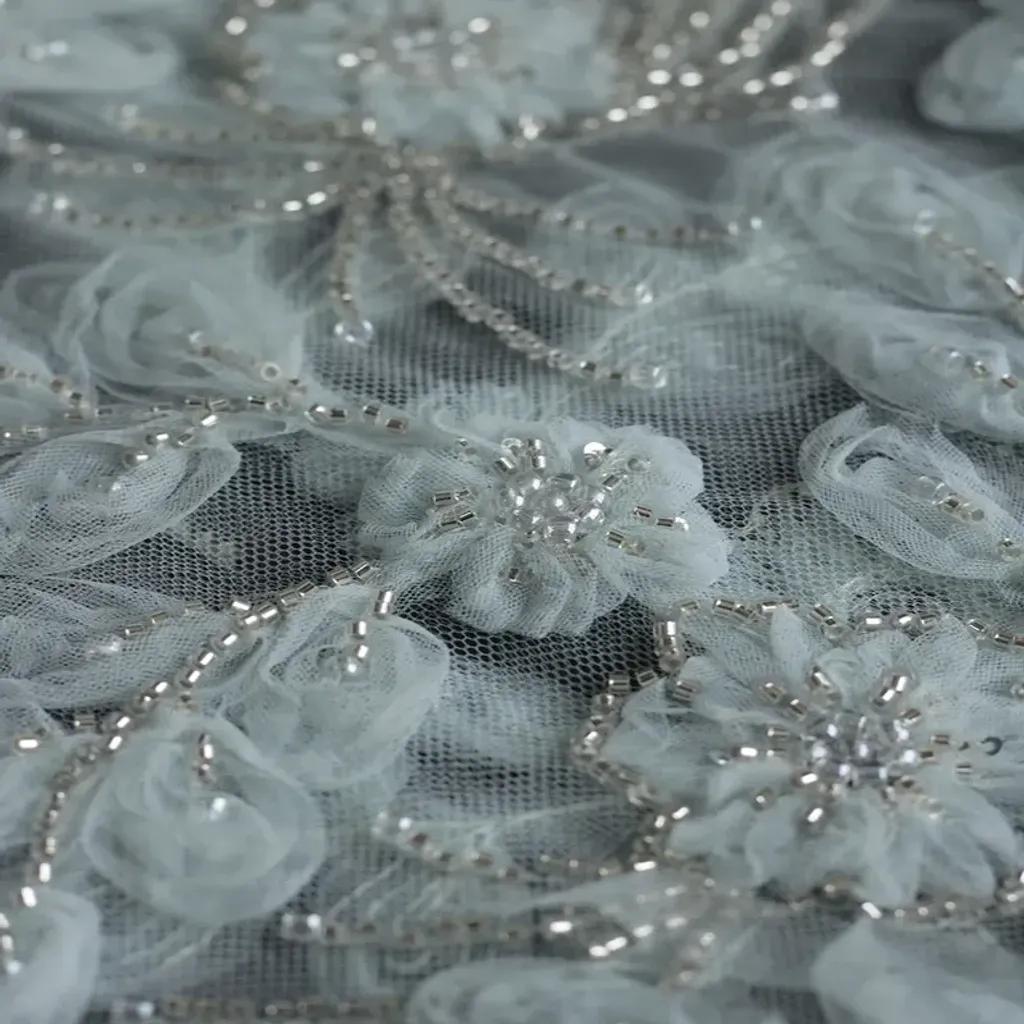 خرید اینترنتی قیمت پارچه تور رمانی 1072