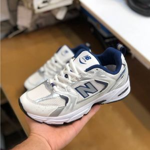 خرید اینترنتی نیوبالانس530 ست مرد و زن سفید سورمه ای