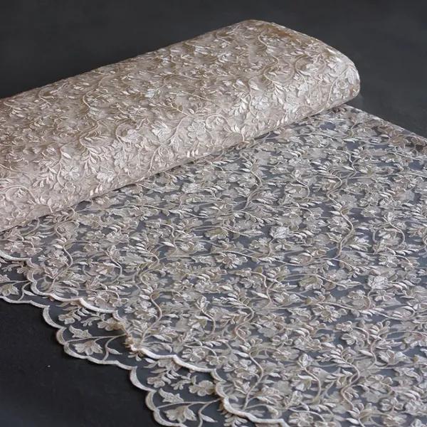 پارچه دانتل داماس 1226