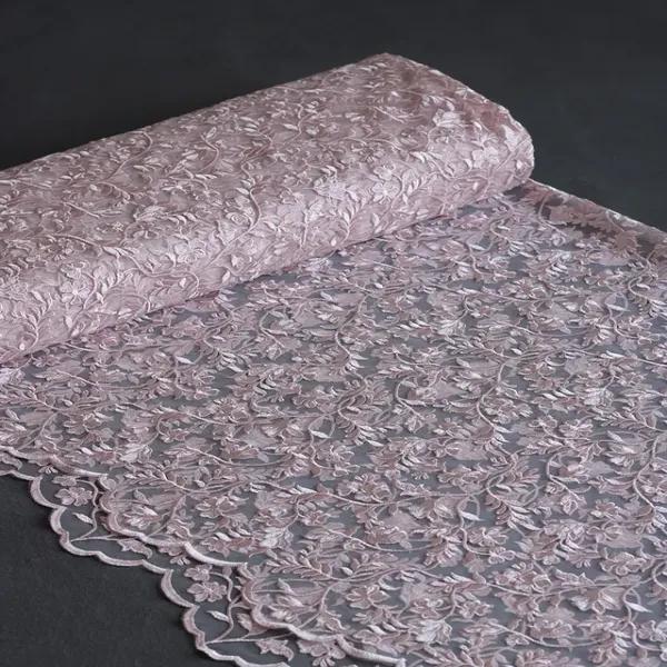 پارچه دانتل داماس 1226