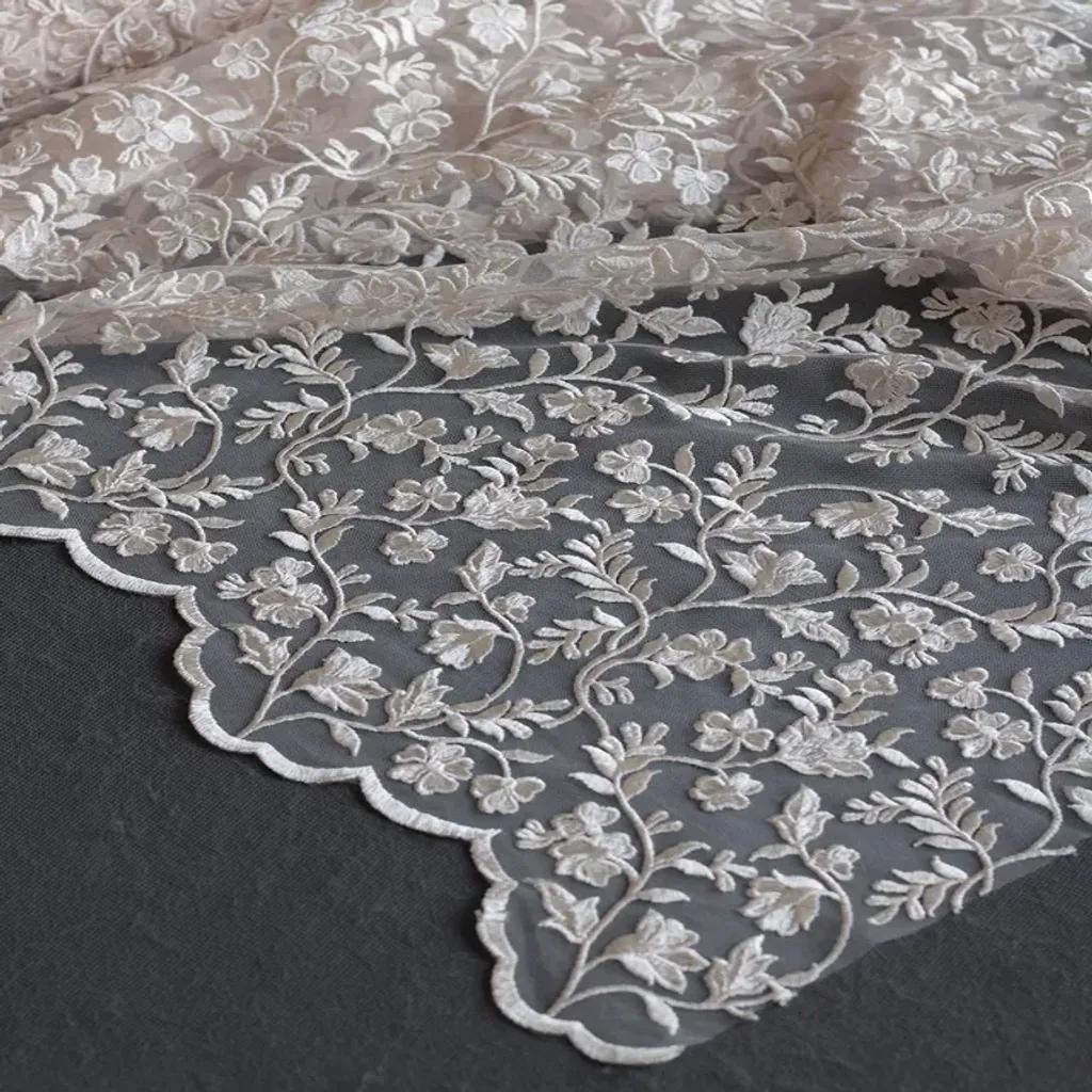 خرید اینترنتی قیمت پارچه دانتل داماس 1226