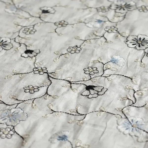 پارچه لینن سوزن‌دوزی 1065