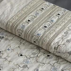 خرید اینترنتی قیمت پارچه لینن سوزن‌دوزی 1065