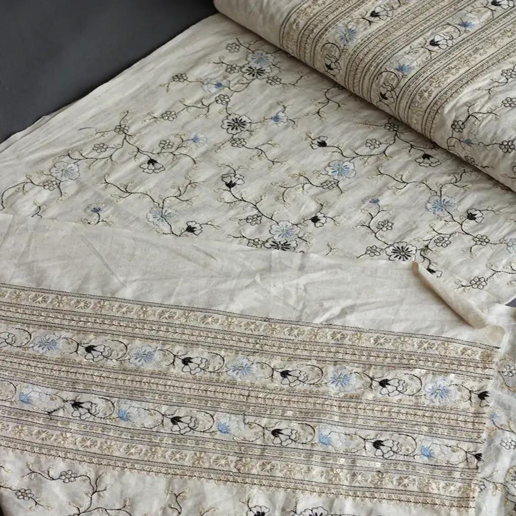 خرید اینترنتی قیمت پارچه لینن سوزن‌دوزی 1065