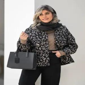 خرید اینترنتی قیمت پارچه شنل ژاکارد مخمل 1225