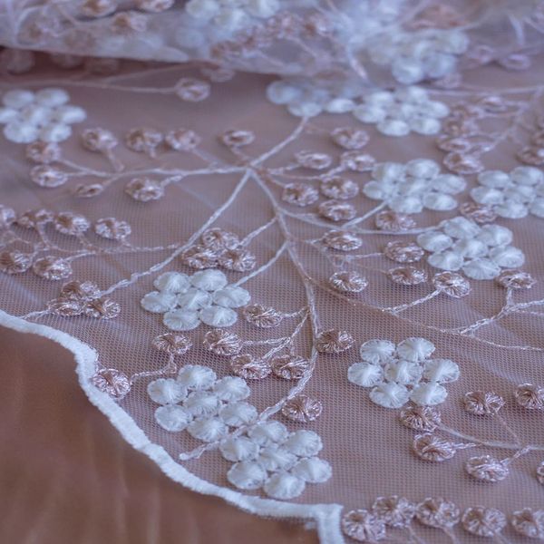 پارچه تور طرحدار 1164