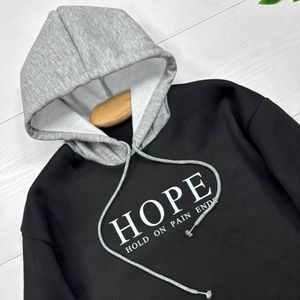 قیمت هودی داخل دورس طرح HOPE زنانه و دخترانه